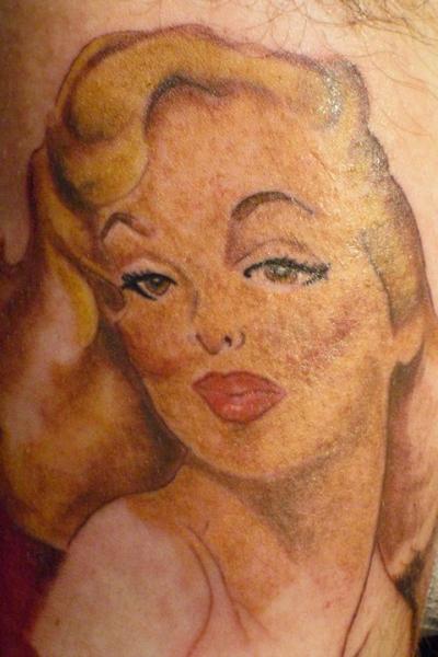 Pretty Marilyn Monroe Tattoo