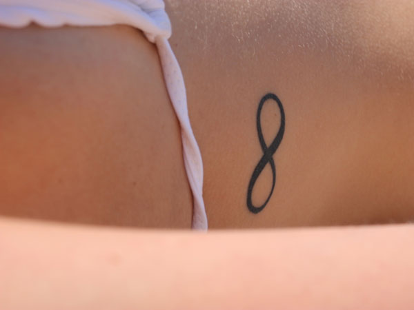 Simple Infinity Symbol Tattoo