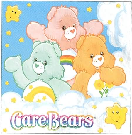 Three Cute Care Bears Photo