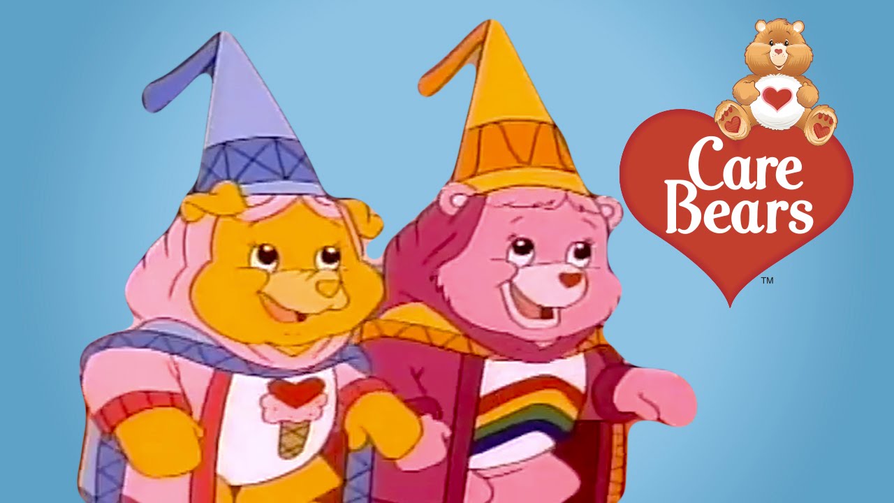 Two Care Bears Wearing Costumes