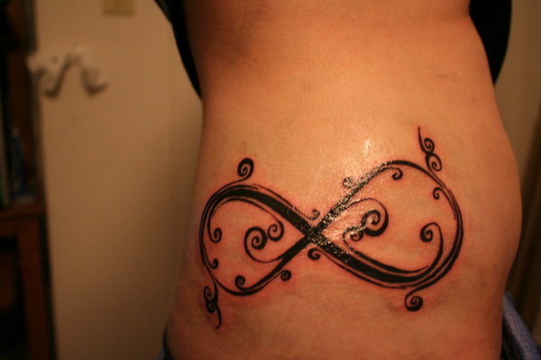 Wonderful Infinity Symbol Tattoo