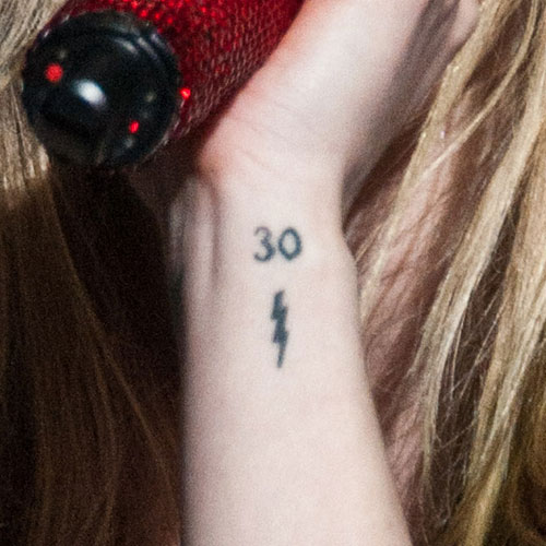 30 Bolt Wrist Tattoo For Girls