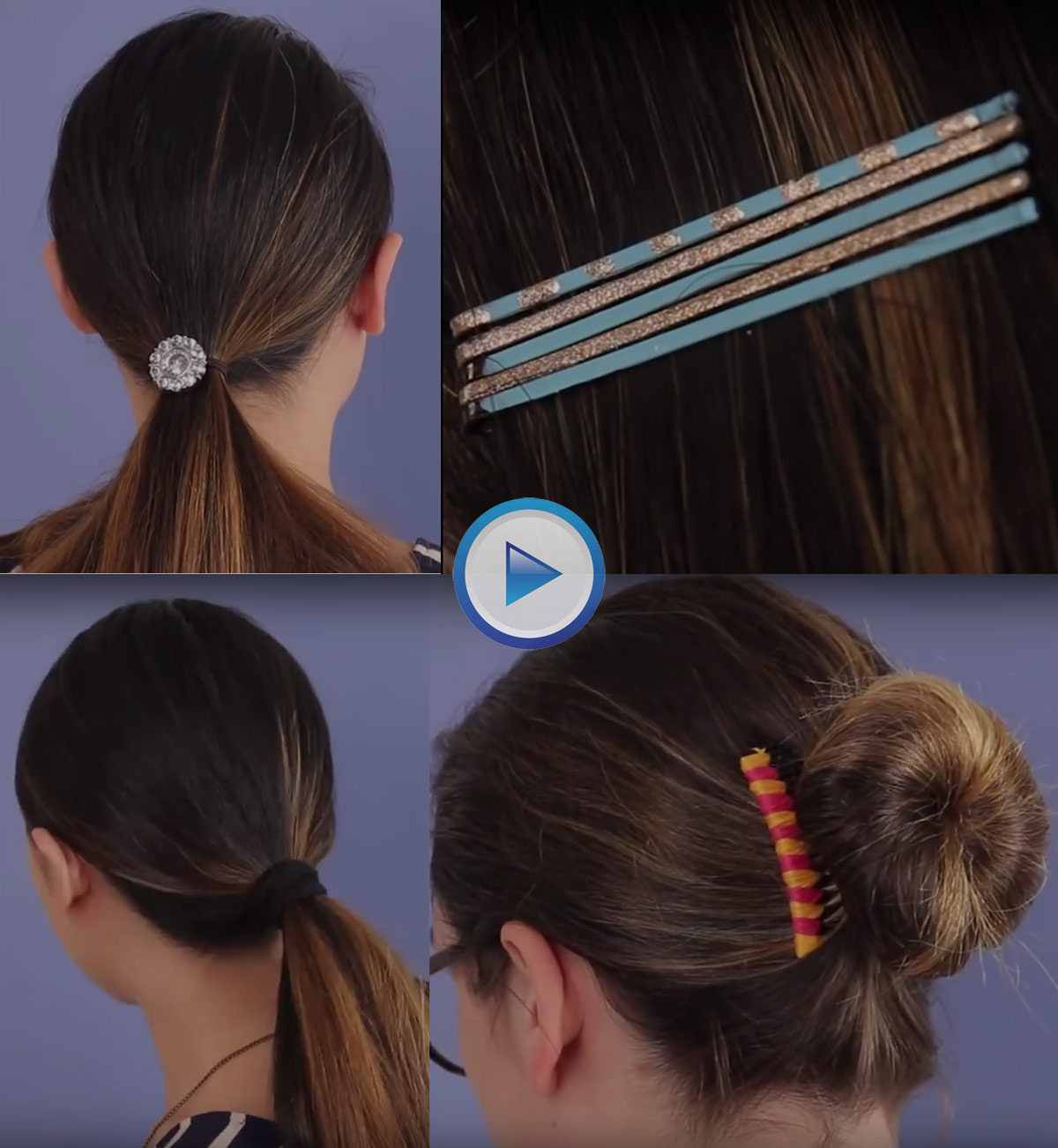 4 Easy Ways to Create Stylish Hair Clips At Home