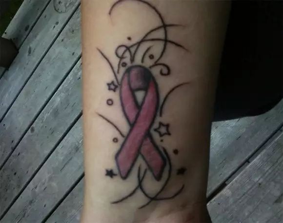 Cancer Remembrance Tattoo For Grandmother
