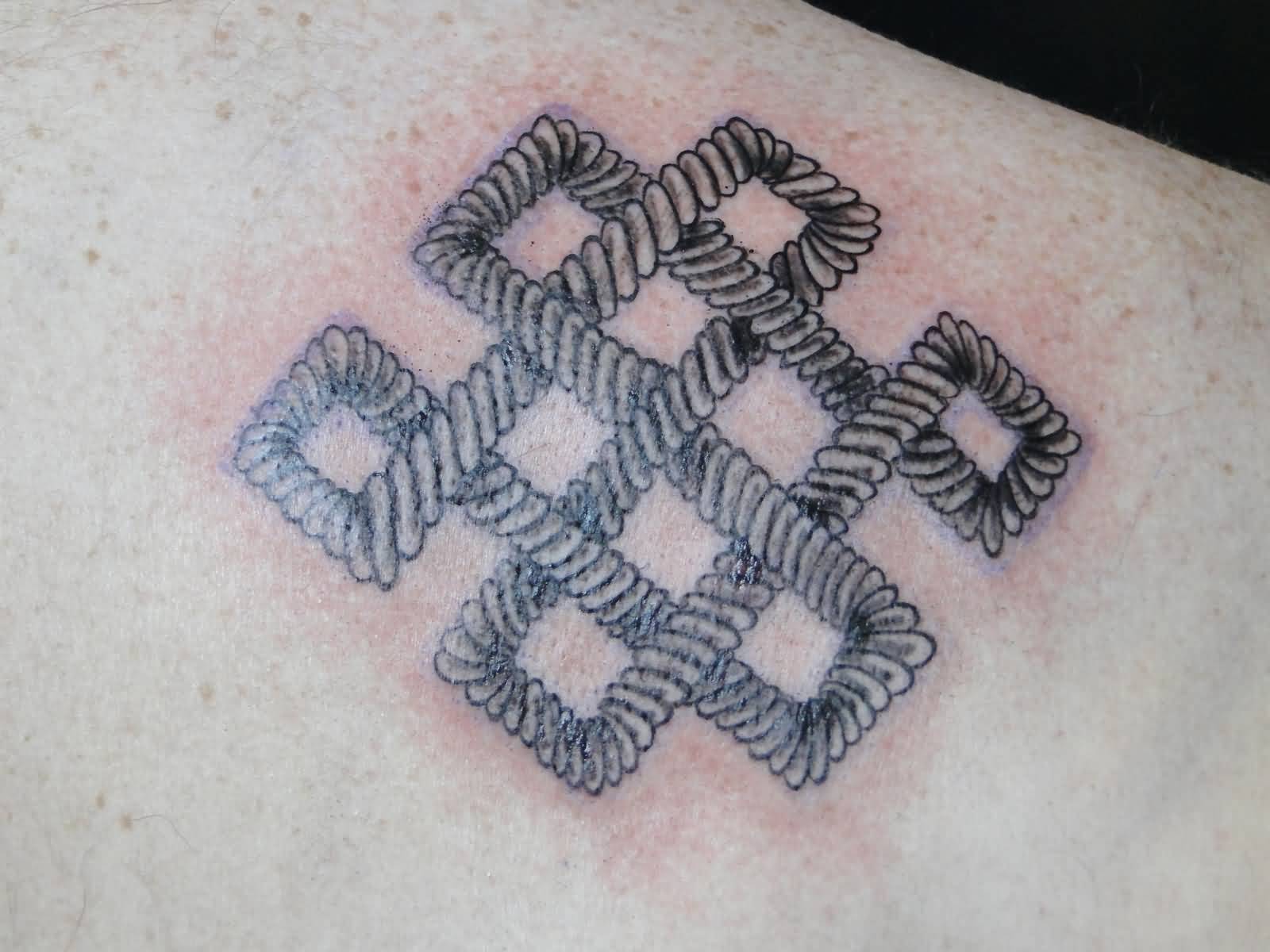 Cool Endless Knot Tattoo