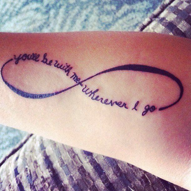 Infinity Remembrance Tattoo On Arm By Ashly Nichole
