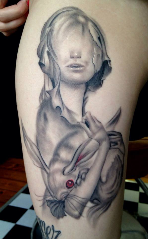 James Jean Tattoo On Arm By Levi Barnett