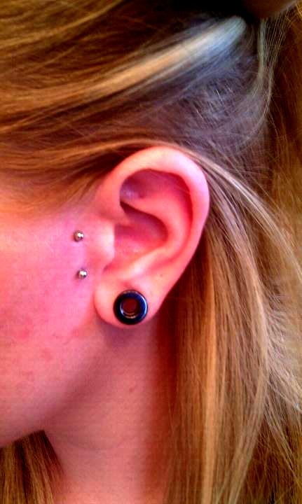 Lobe Stretching and Surface Ear Piercing