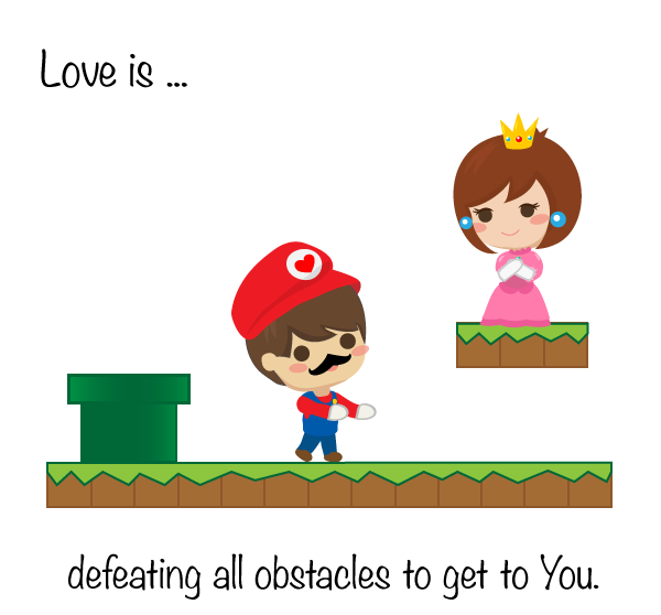 Love Is Defeating All Obstacles To Get To You