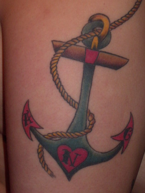 Navy Traditional Tattoo