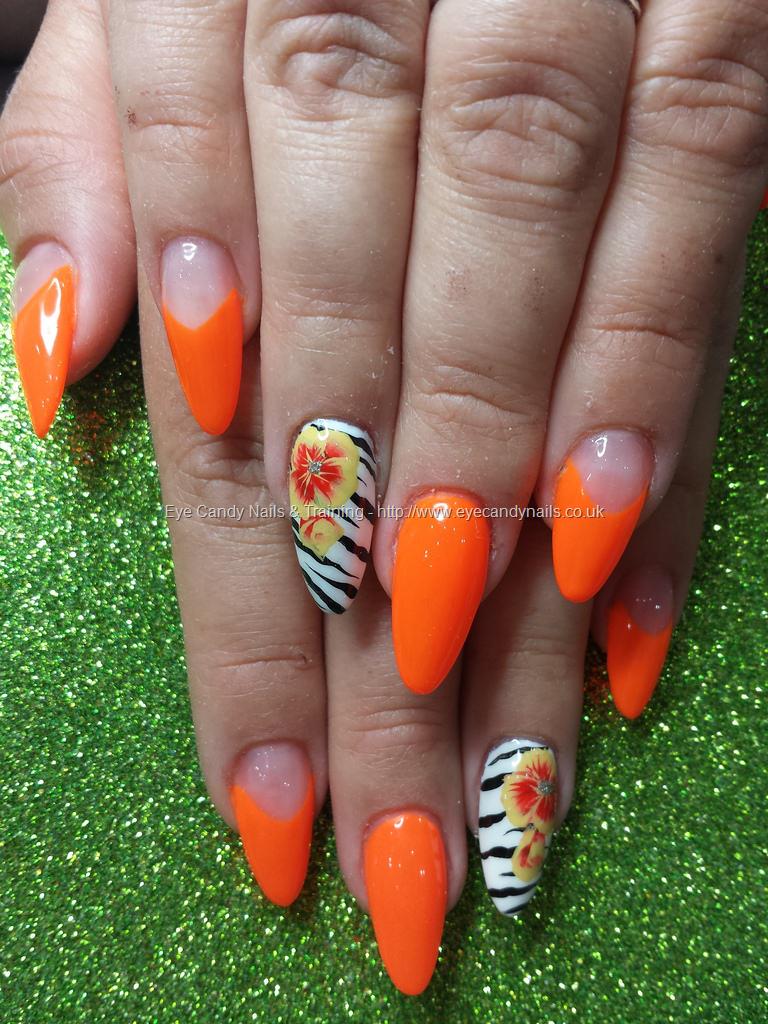 60+ Most Beautiful Orange Nail Art Ideas