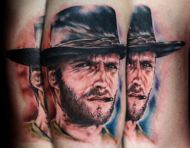 Realistic Western Tattoo By Rich Pineda