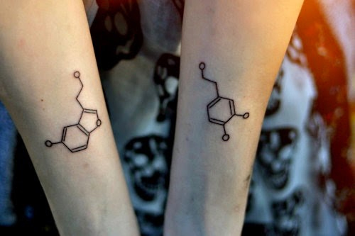 Science Inspired Tattoos On Both Arm Sleeves