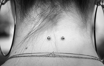 Surface Back Neck Piercing Picture
