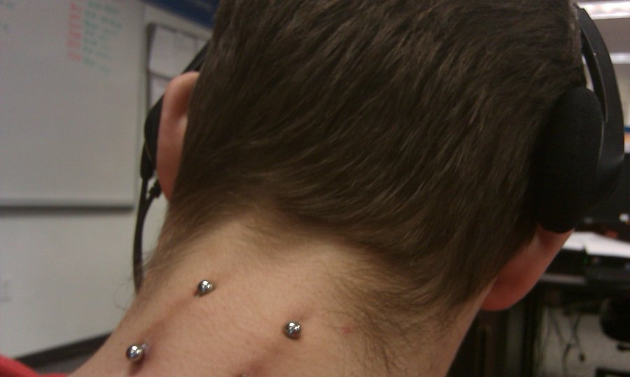 Surface Neck Piercing by Edge3214