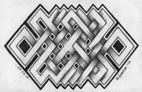 Unique Endless Knot Tattoo Design By Insanemoe