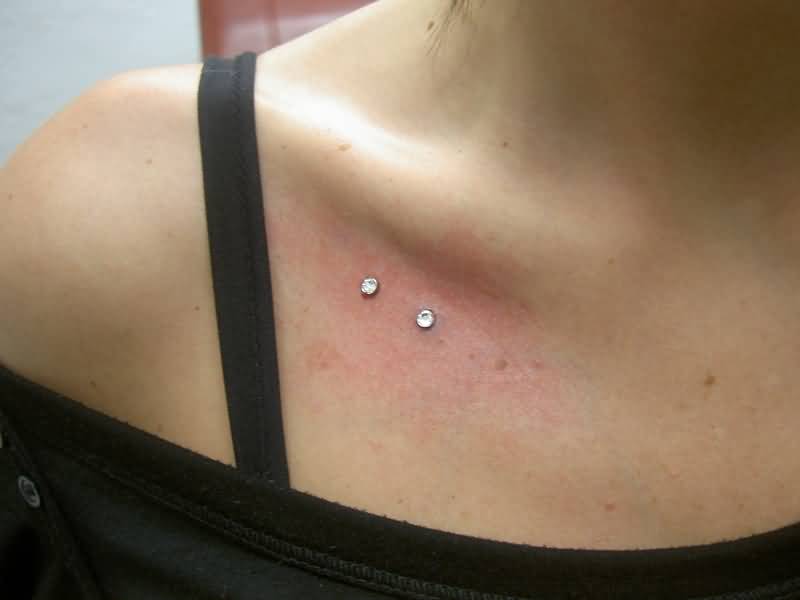 40+ Awesome Microdermal Piercing Pictures