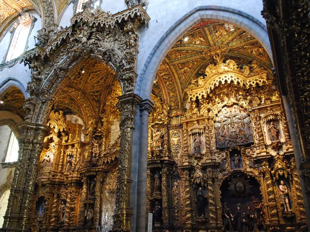 Beautiful Architecture Inside Sao Francisco Church