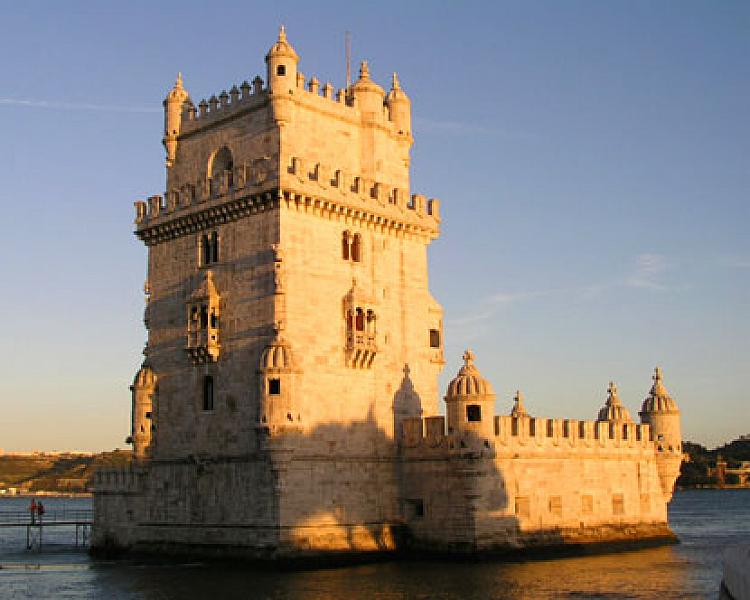 Beautiful View Of Belem Tower In Lisbon, Portugal