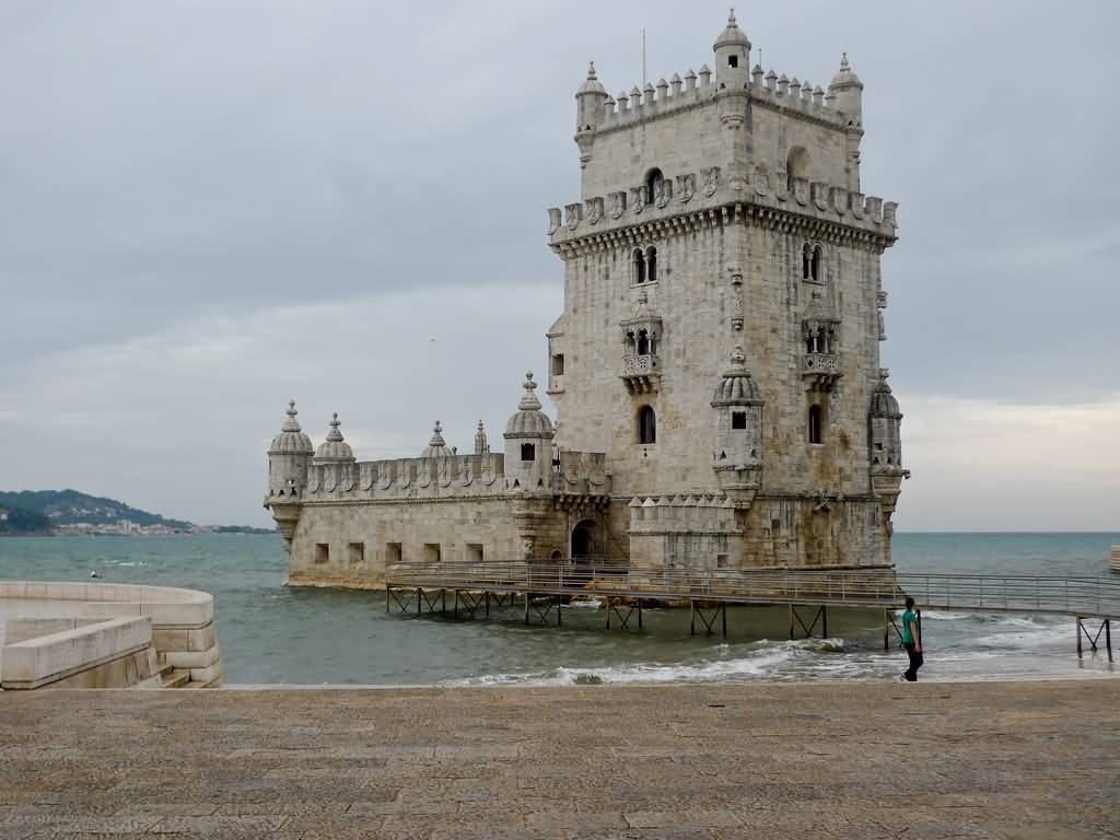 Belem Tower On The Bank Of Tagus River