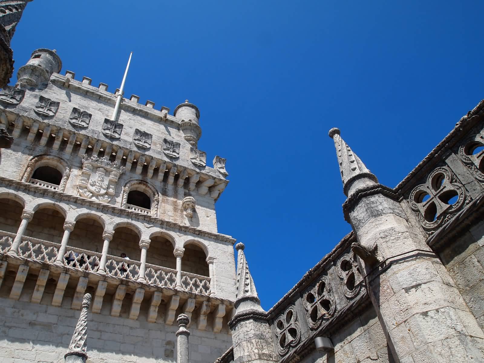 Belem Tower View From Courtyard