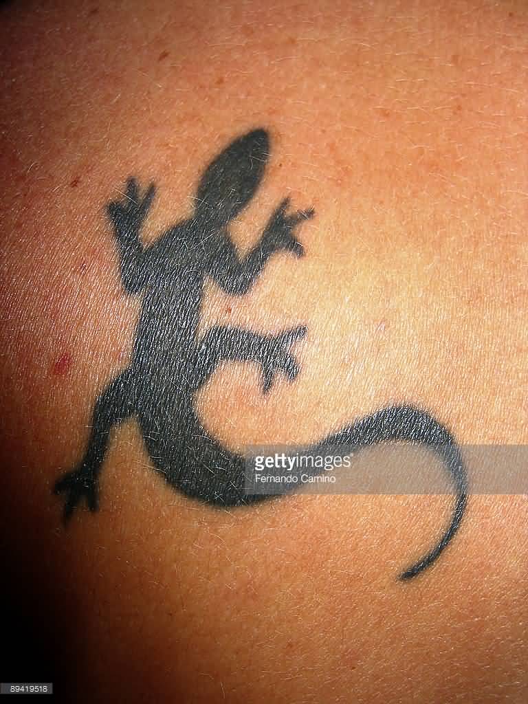 Black Salamander Tattoo