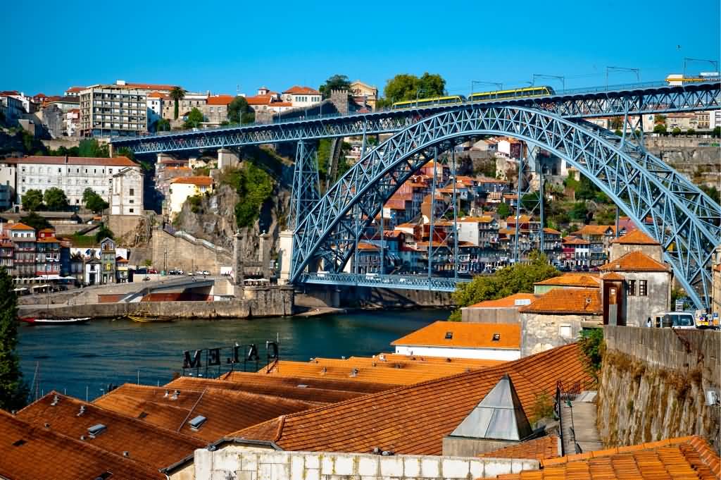 Dom Luis Bridge In Porto Picture