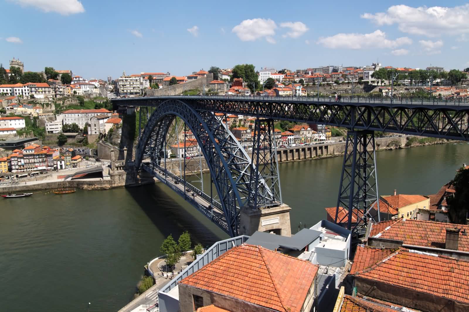 Dom Luis Bridge In Portugal Picture