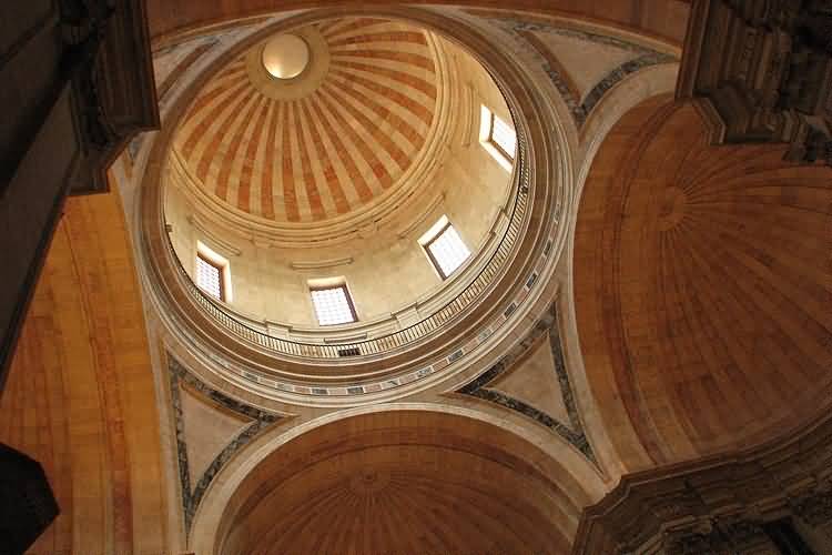 Dome Inside View Of Panteao Nacional