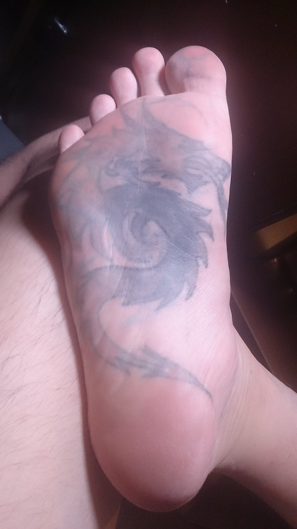 Dragon Sole Foot Dragon Tattoo