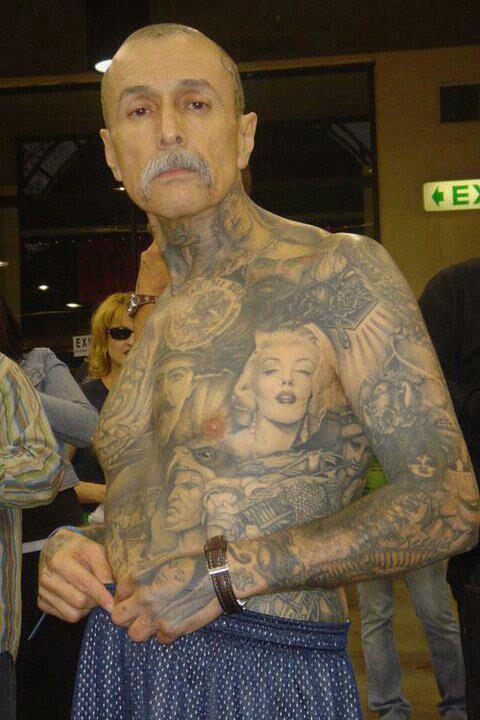 Edward Chuco Caballero Latino Tattoo On Full Body
