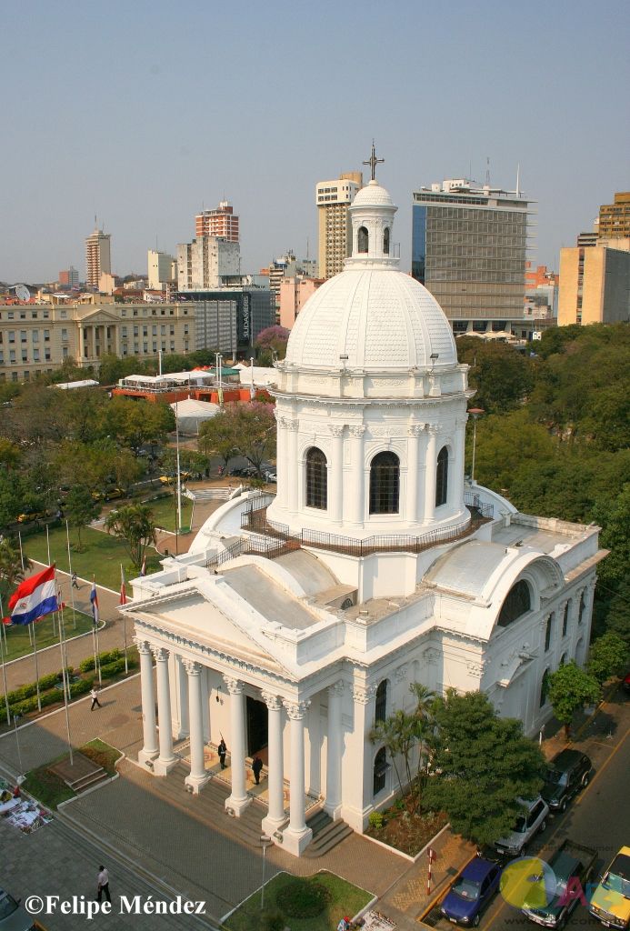 Front Aerial View Of Panteao Nacional