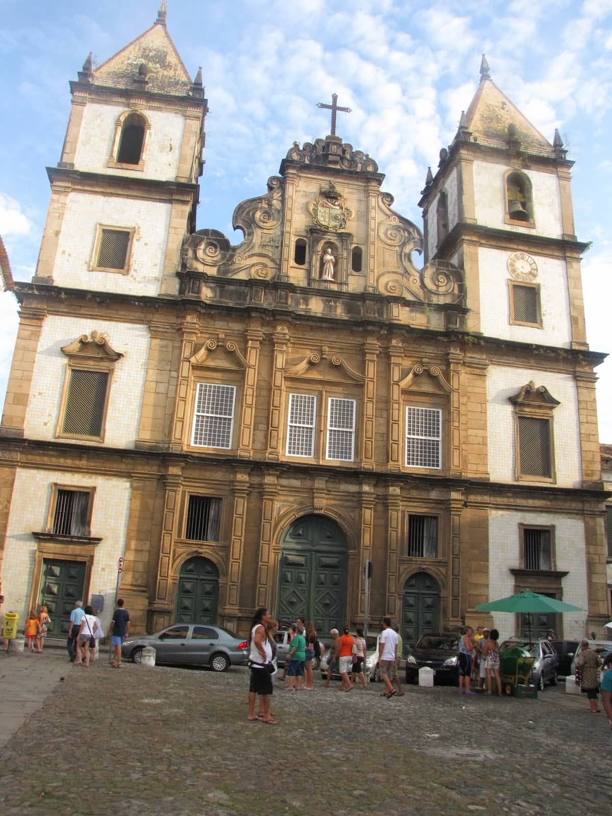 Front View Of Sao Francisco Church