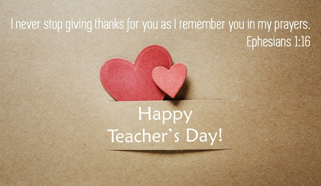 Happy Teacher's Day Greeting Card