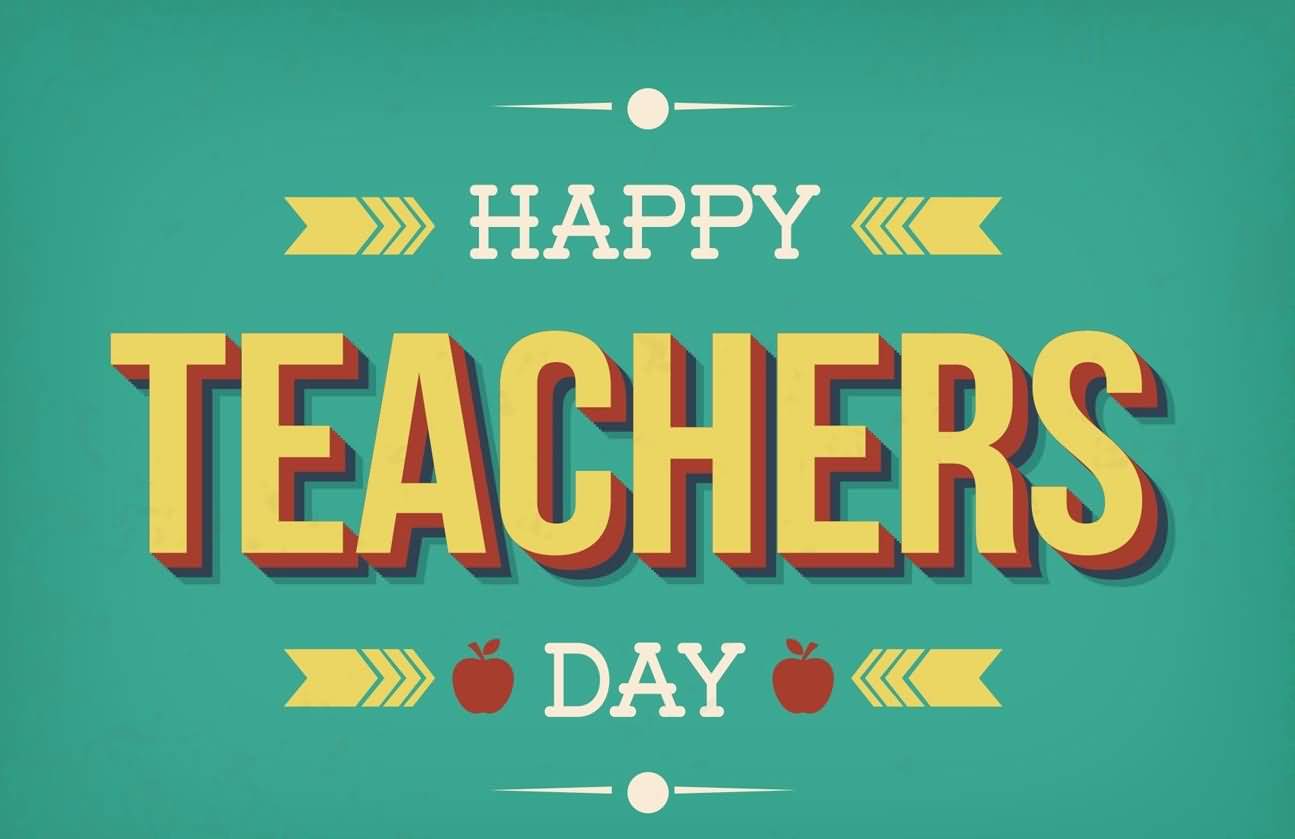 Happy Teachers Day Illustration