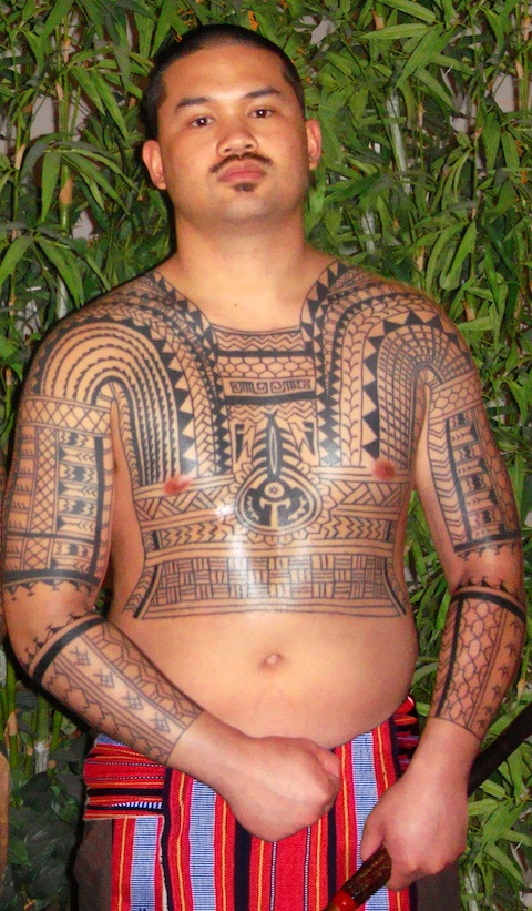 Impressive Filipino Full Body Tattoo For Men