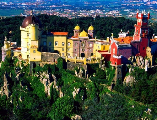 Masterpiece Of Architectural Art Pena Palace In Portugal
