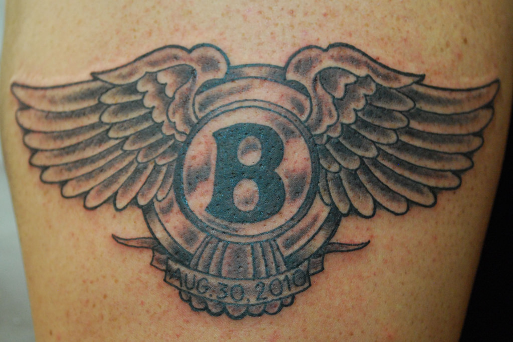 Memorial Bentley Logo Tattoo By Mattgibson52