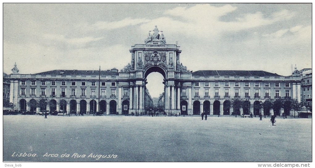 Old Picture Of Rua Augusta Arch