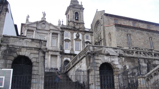 Outside View Sao Francisco Church In Portugal
