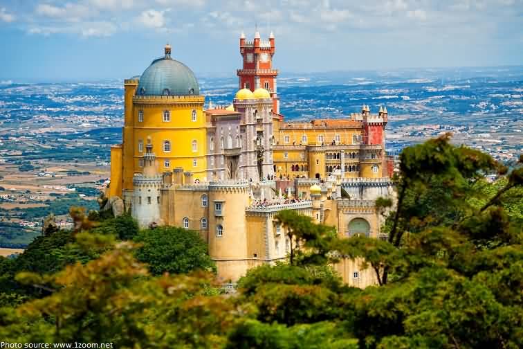 Pena National Palace In Portugal Picture