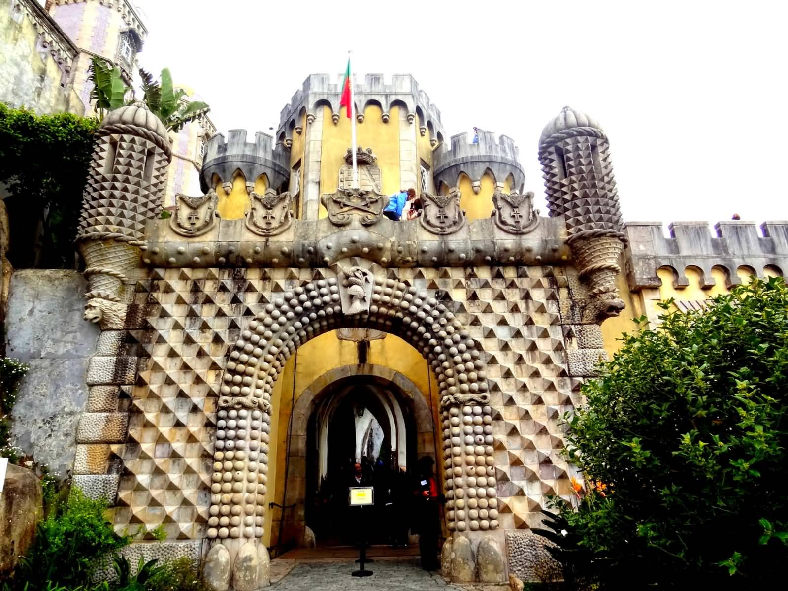 Pena Palace Entrance Picture