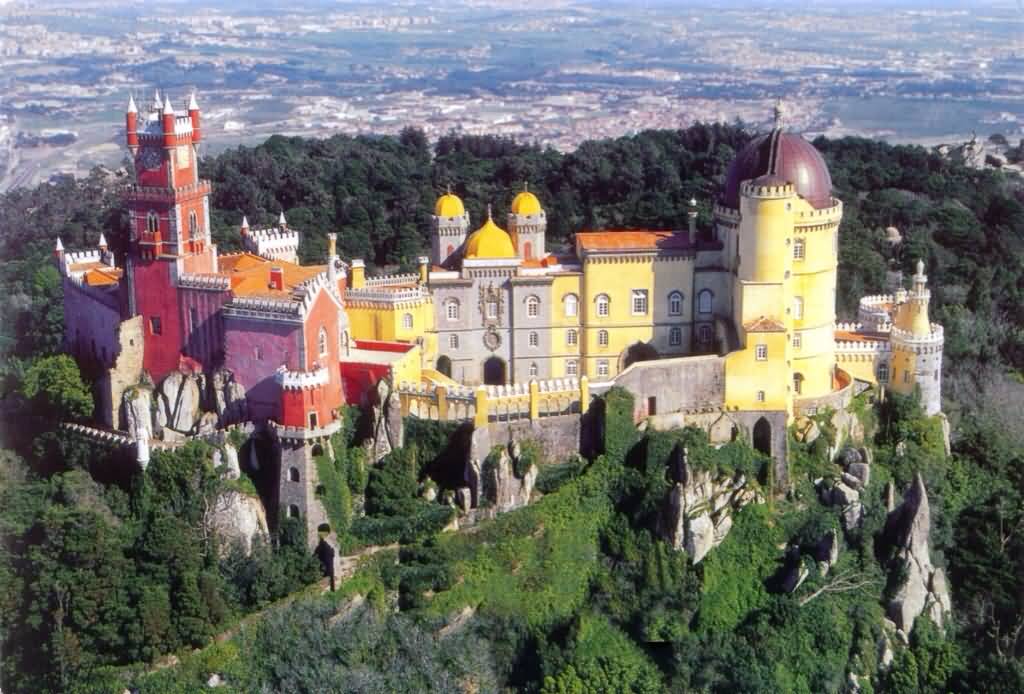 Pena Palace In Sintra, Portugal