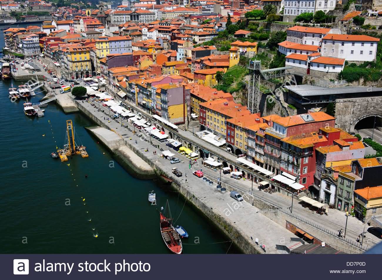 Porto City View From The Dom Luis Bridge