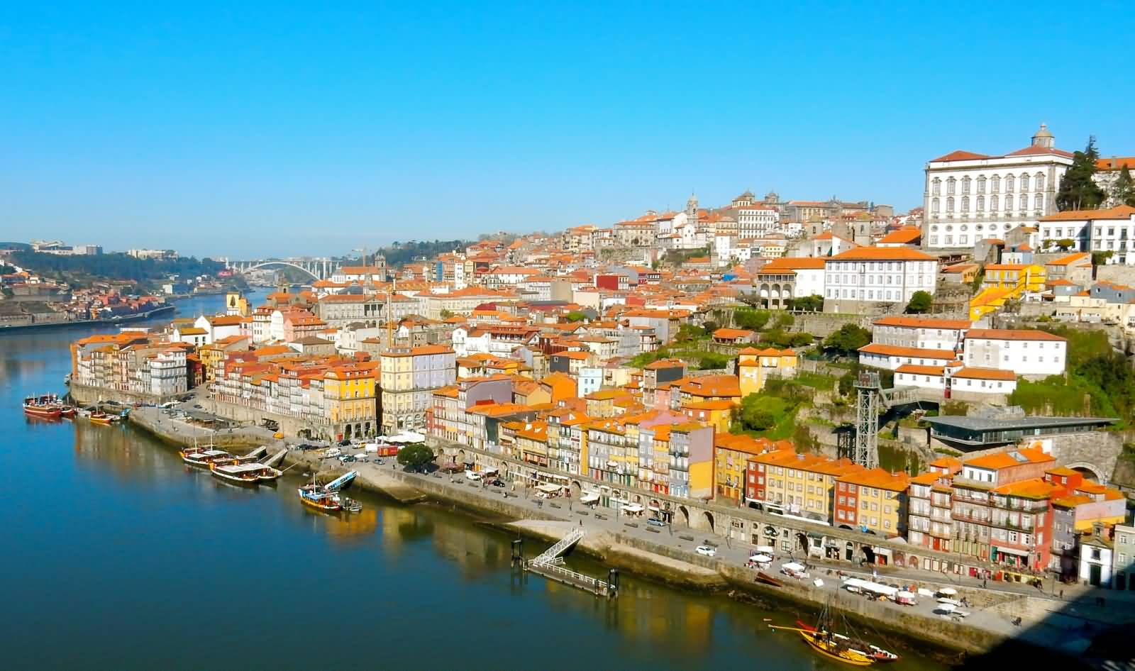 Porto View From Dom Luis Bridge