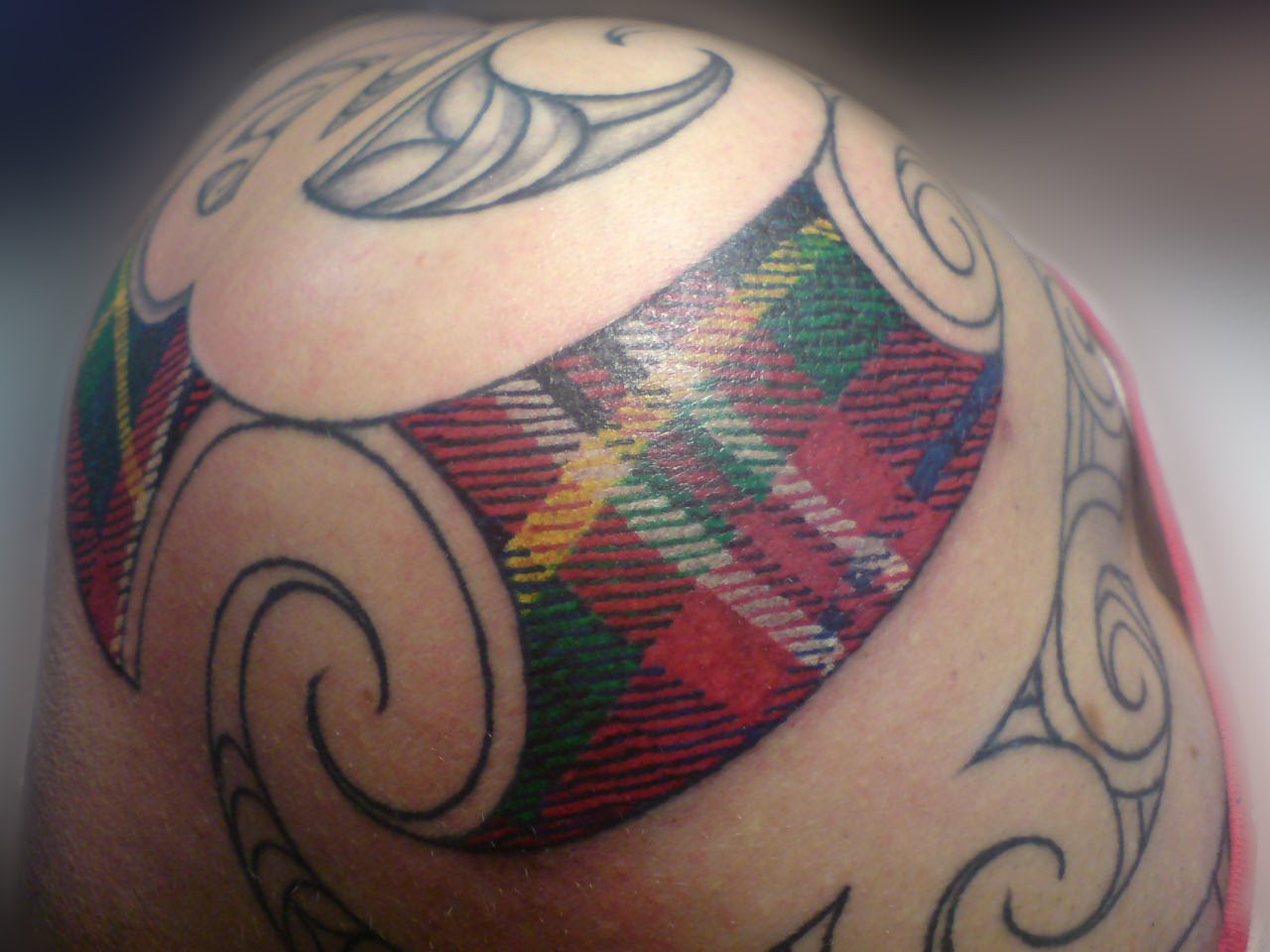 Scottish Tribal Tattoo