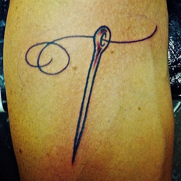 Sewing Needle Tattoo
