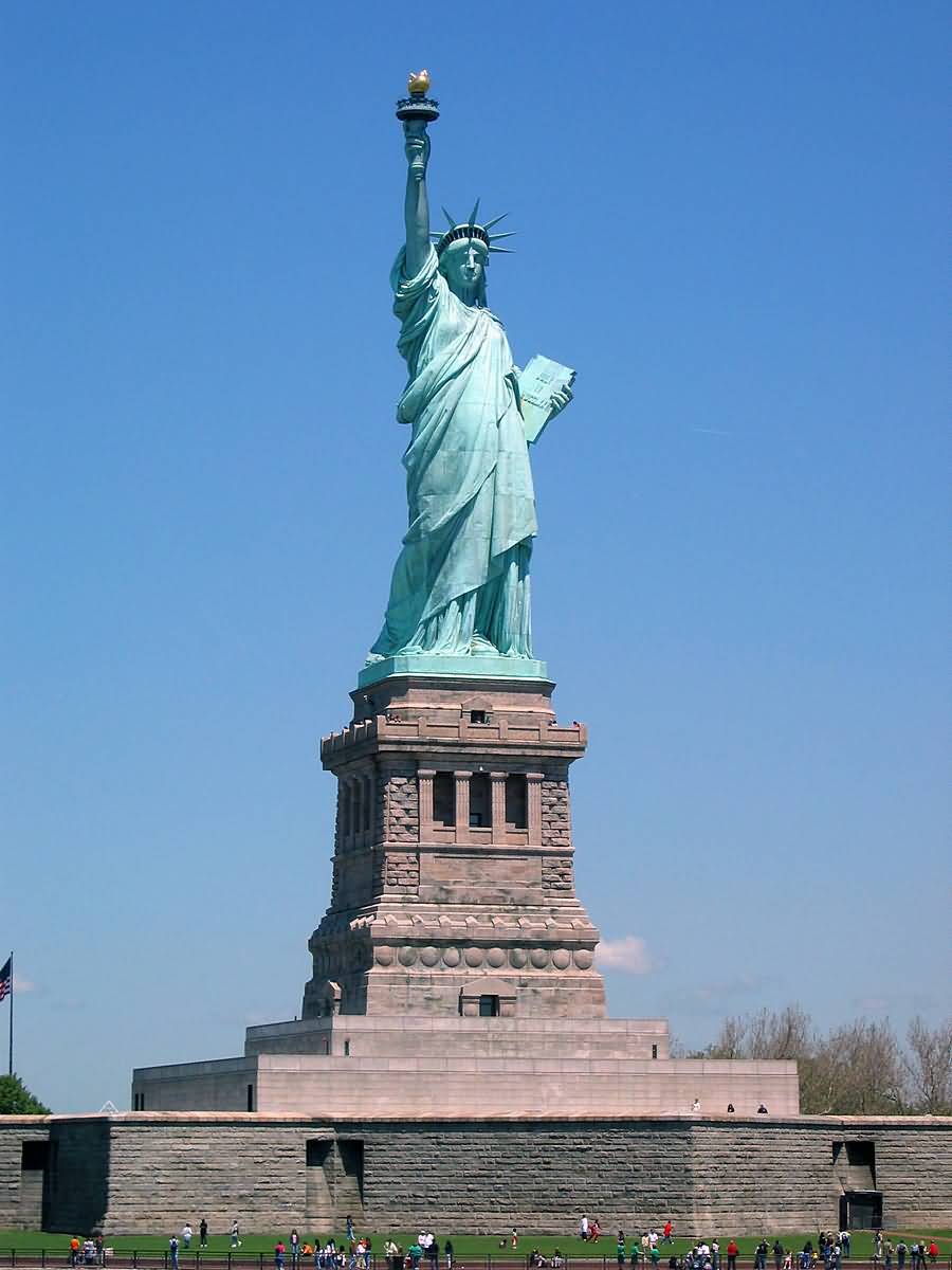 Statue Of Liberty In Manhattan, New York