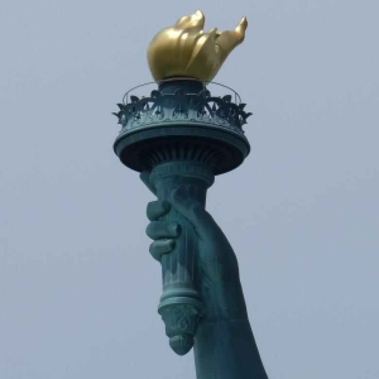 Statue Of Liberty Torch Closeup Picture