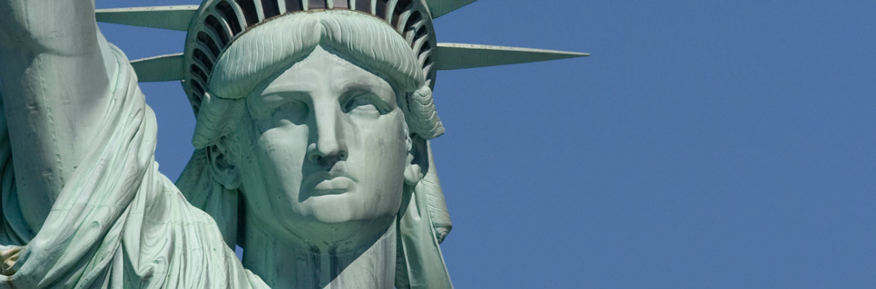 Statue of Liberty Face Closeup